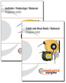 Katalog "Aufroller / Federzüge / Balancer | Programm 0402"